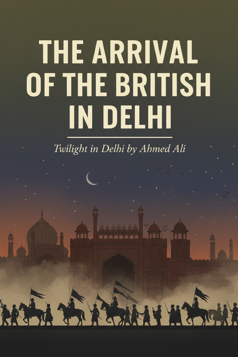 The Arrival of British in Delhi as Depicted in Ahmed Ali's Twilight in Delhi