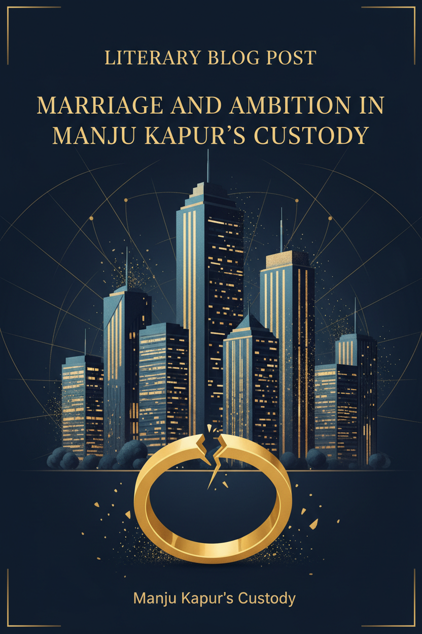 Marriage and Ambition in Manju Kapur's Custody